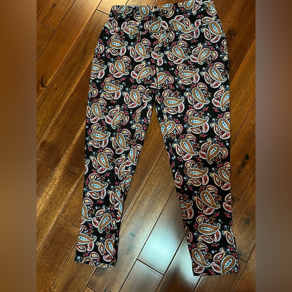 Terra & Sky Multicolor Paisley Leggings